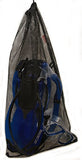 Innovative Scuba Concepts MSF4611 REEF, Adult Snorkel Set, Mask, Fins, Snorkel and Bag, Black, Small/Medium