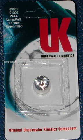 Underwater Kinetics Lamp/Reflector, 2AAA