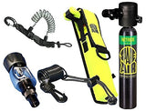 Spare Air New 3.0CF Nitrox Package for Scuba Divers with Fill Adapter, Holster, Leash, and Free Quick Release Coil Lanyard ($15.95 Value)