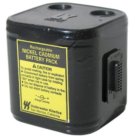 New UK Underwater Kinetics C4 Nicad Battery Pack (19901)