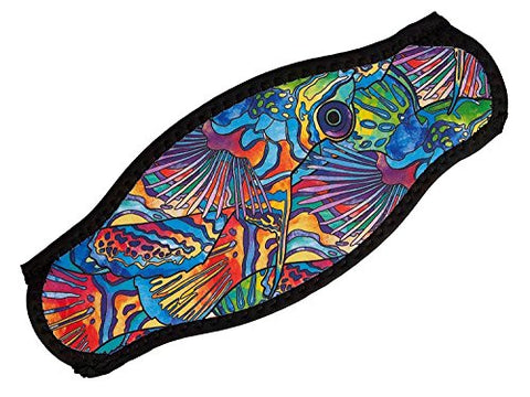 New Comfortable Neoprene Strap Wrapper for Your Scuba Diving & Snorkeling Mask - Fish School