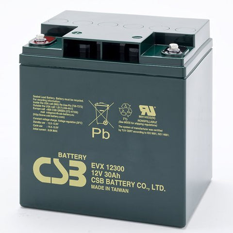 CSB EVX12300 Deep Cycle AGM Battery