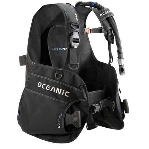 Oceanic OceanPro 1000D QLR 4 Scuba Diving BCD with Pockets (Small)